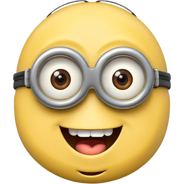 happy minion face emoji