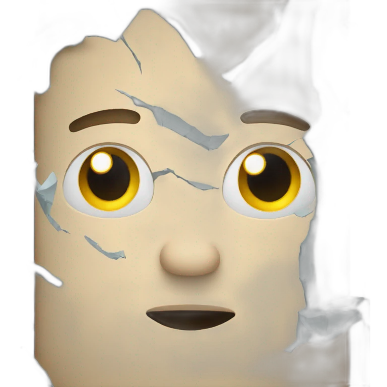 cracked screen phone emoji