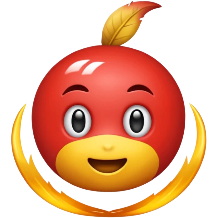 батарейка без энергии , красная  emoji