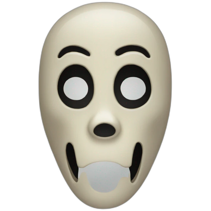 scream mask emoji