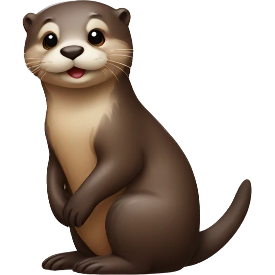 otter in love  emoji