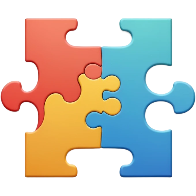 кусочек пазла emoji