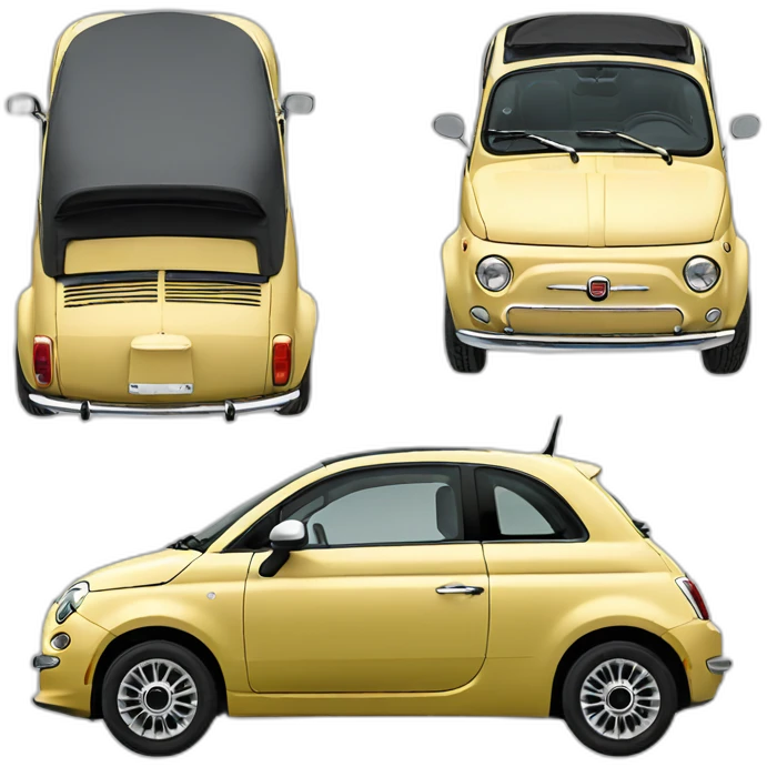 fiat 500 emoji