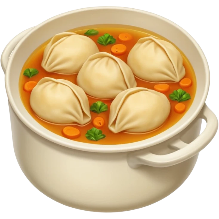 soup dumpling emoji