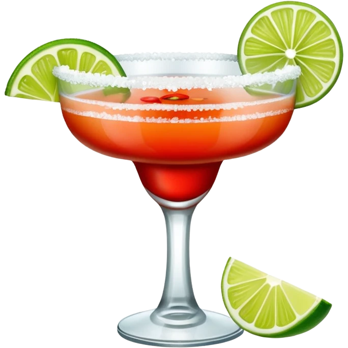 Spicy tajin rim mezcal margarita emoji
