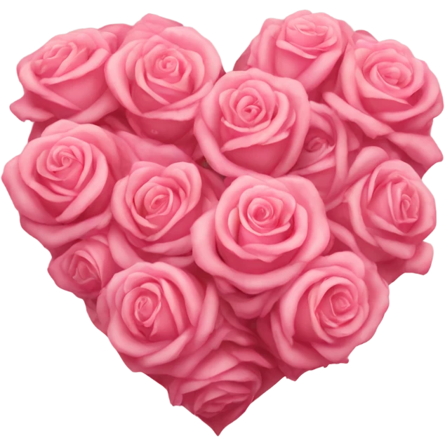 Heart of roses emoji