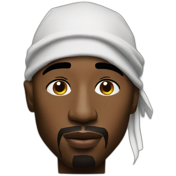 Tupac shakur emoji