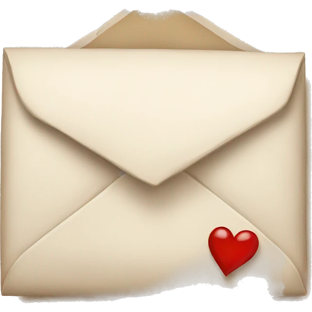 Love letter emoji