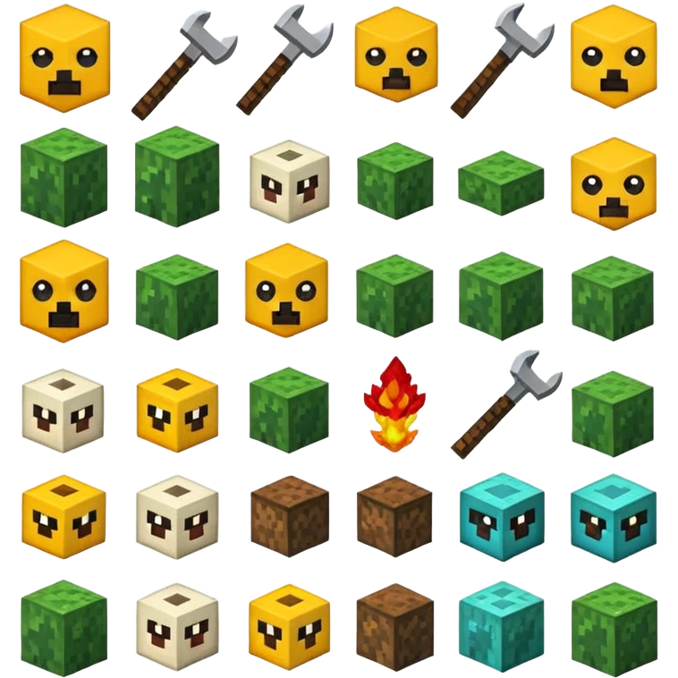 tôi muốn 1 emoji kiếm của minecraft emoji