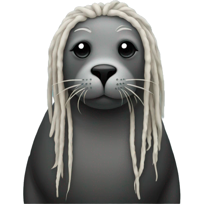 Seal with dreads emoji
