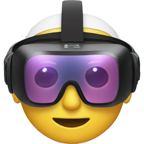 VR headset emoji