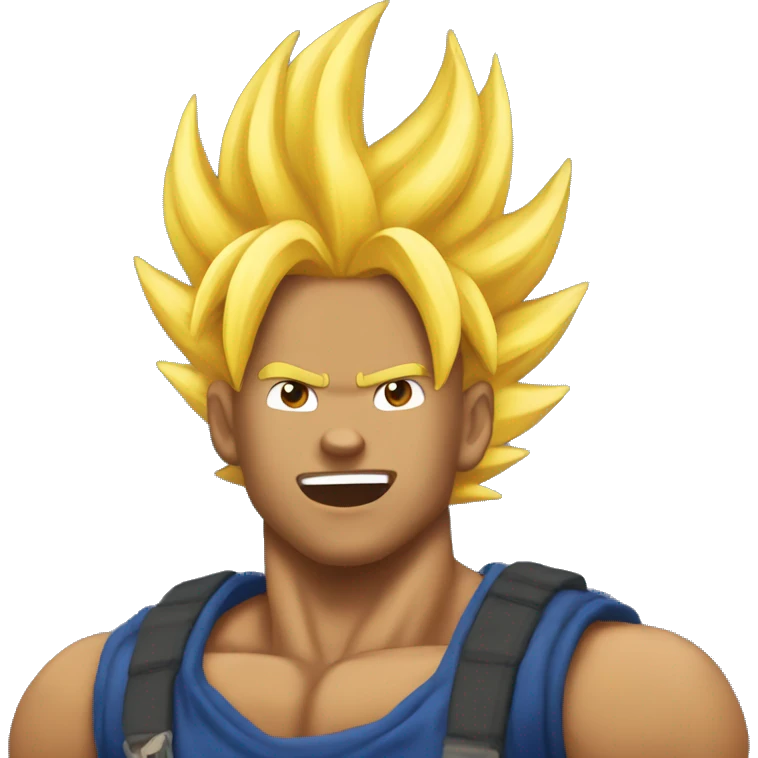 super saiyan with beanie emoji