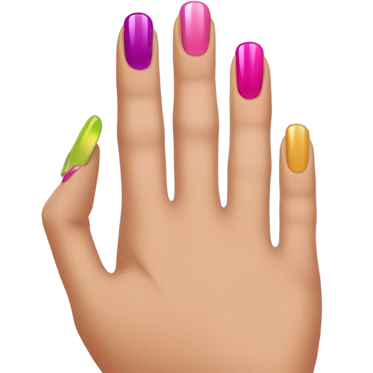 Nail it emoji