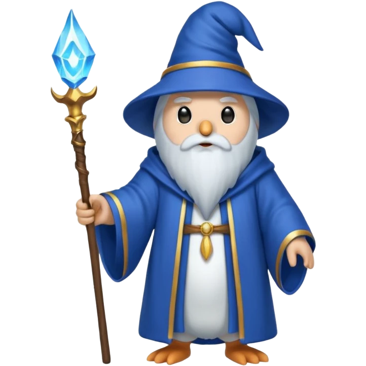 Penguin Wizard emoji