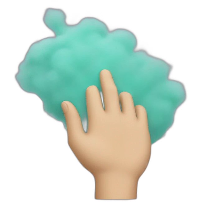 Hand Throwing Powder emoji