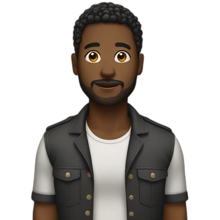 black gay emoji