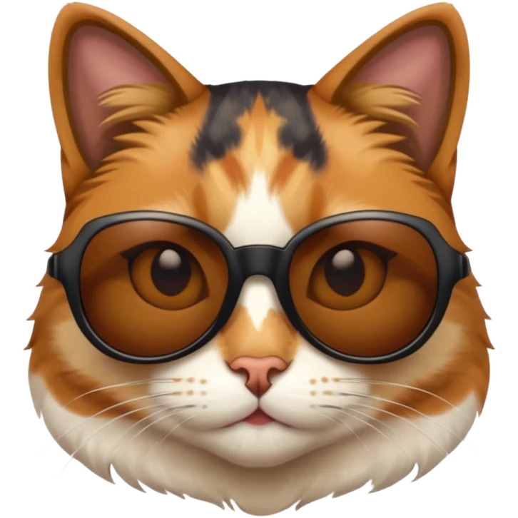 Cat wearing sunglasses emoji