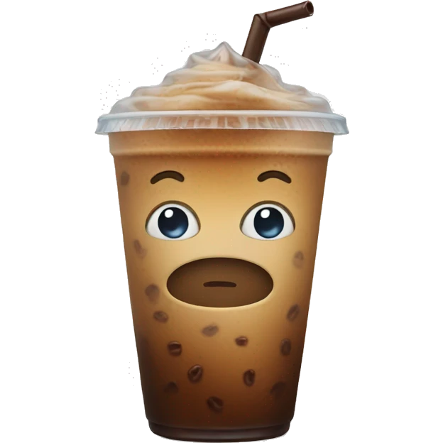 Iced coffee  emoji