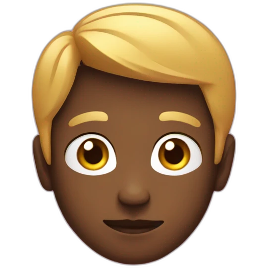 mysterious boy with airpoads pink background emoji