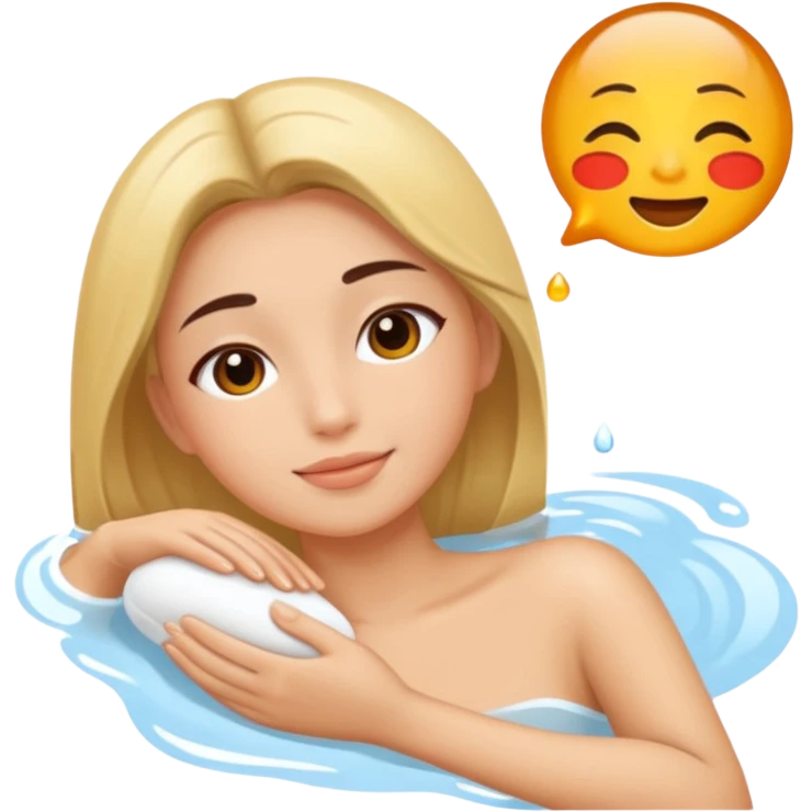 oil massage emoji  emoji