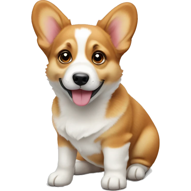 Corgi puppy  emoji