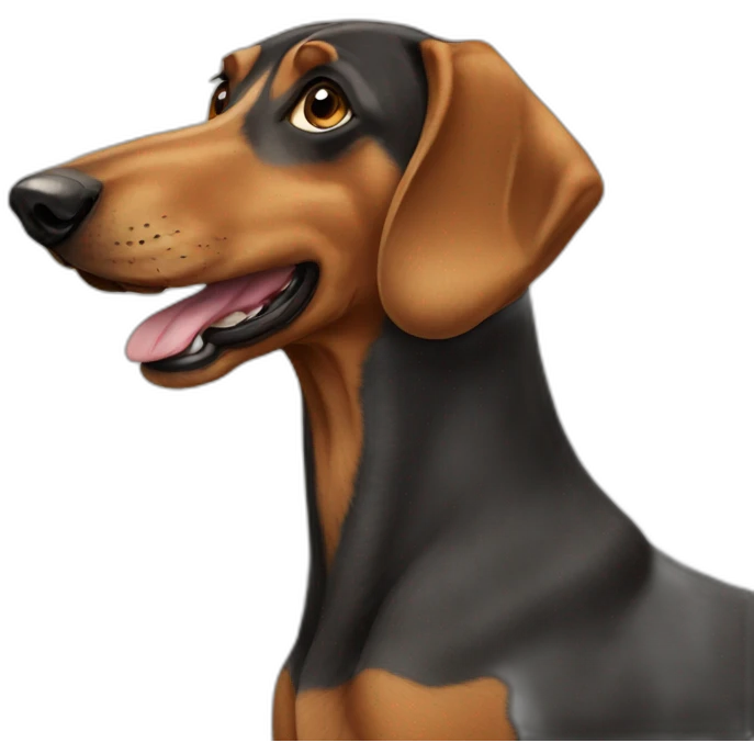 long-dog emoji