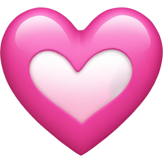 Pink heart emoji