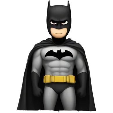 Batman on top of a roof emoji