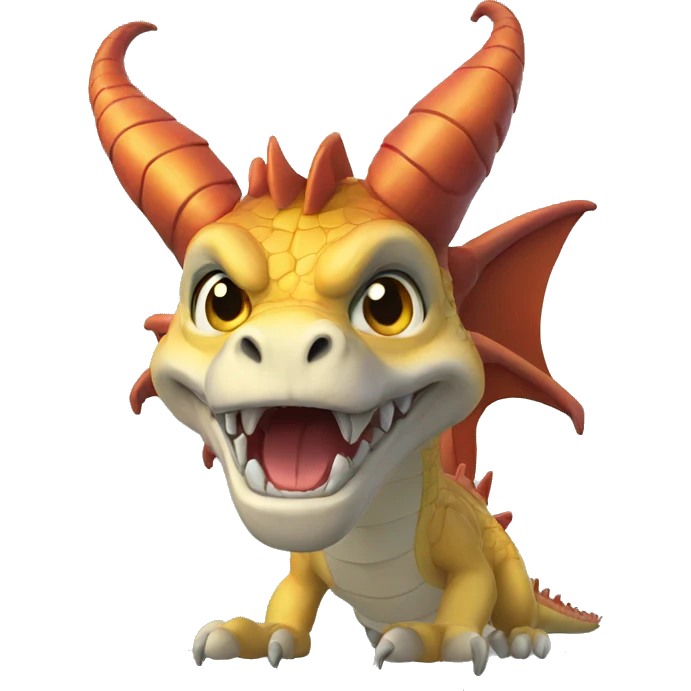 Cara de dragón emoji