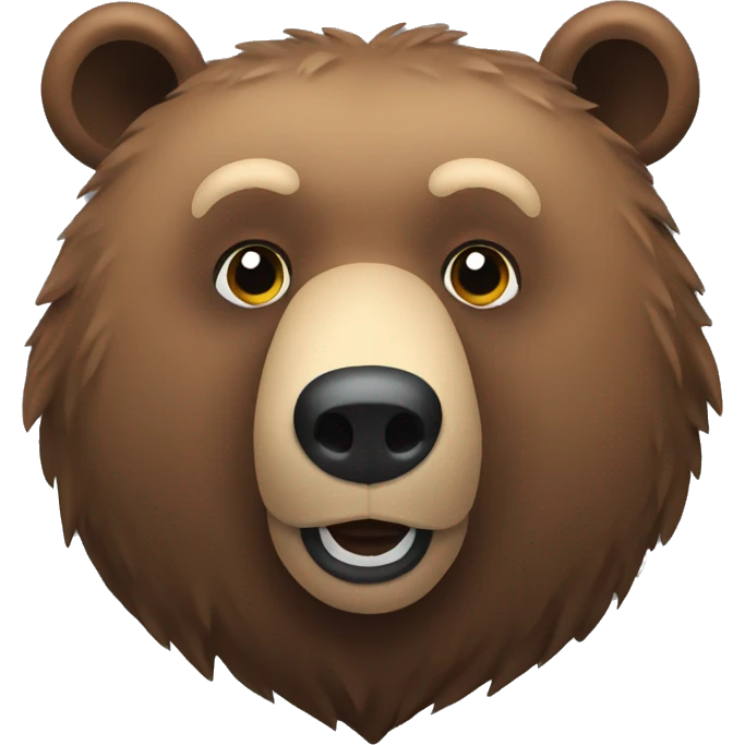 Grizzly bear emoji