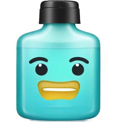 hair gel in bottle emoji