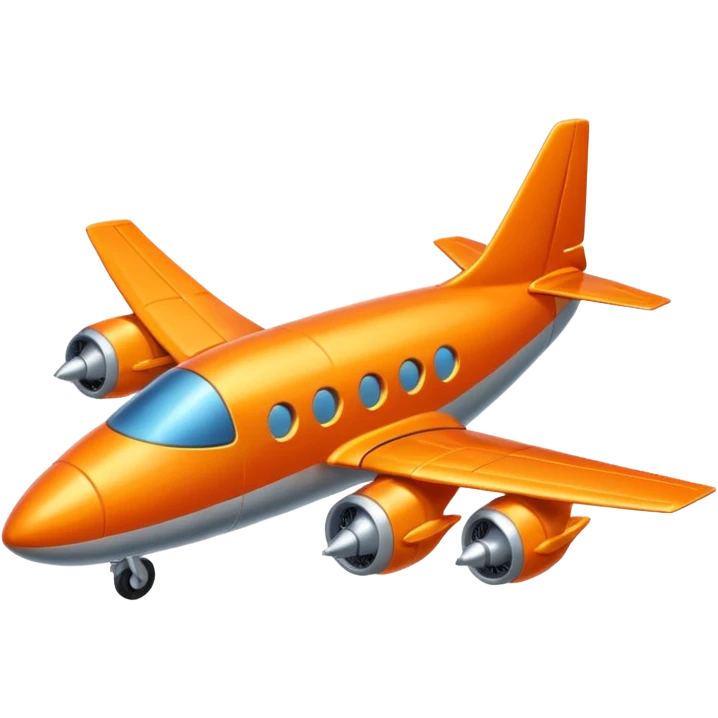 Orange Plane emoji