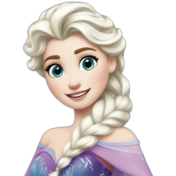 disney elsa lol emoji