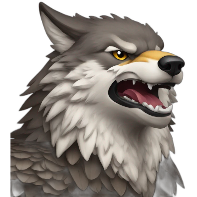 Wolf Eagle emoji