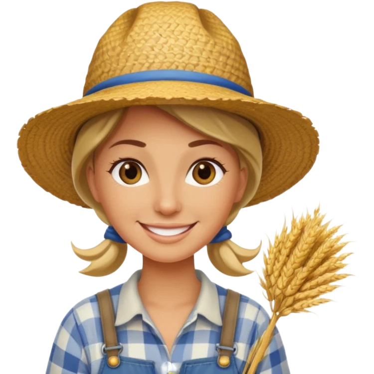 female farmer emoji