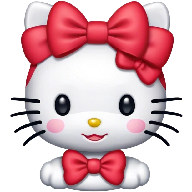 I love you hello kitty  emoji