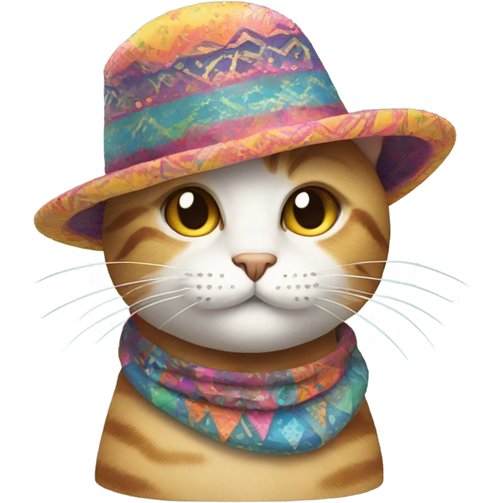 cat with a hat emoji