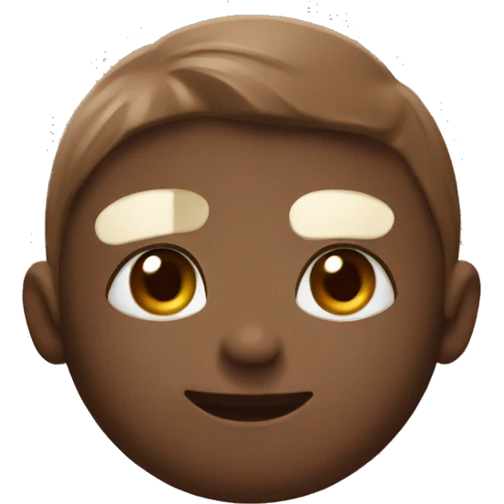 Beige chocolate  emoji