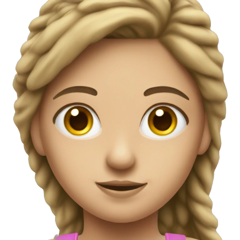 Pole vaulter girl  emoji