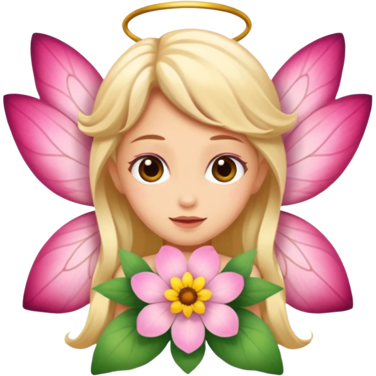 Fairy of flower emoji