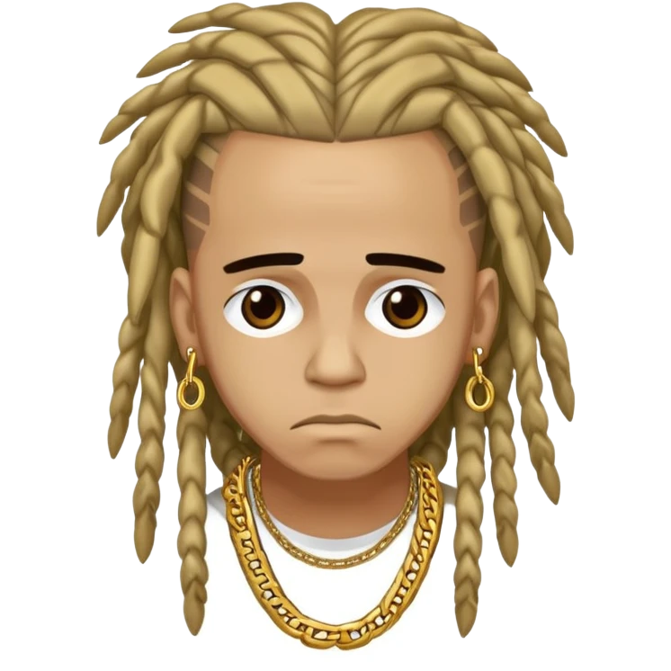 Sad and Stressed Reggaeton Music Singer emoji
