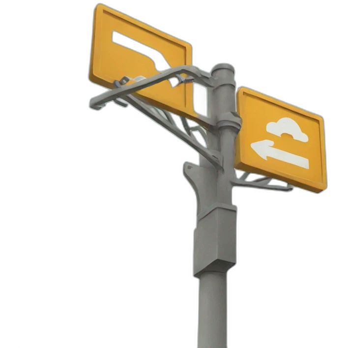 Street sign emoji