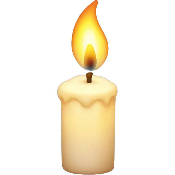 candle light  emoji