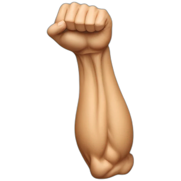 Triceps muscle arm emoji