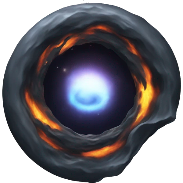 Black hole emoji