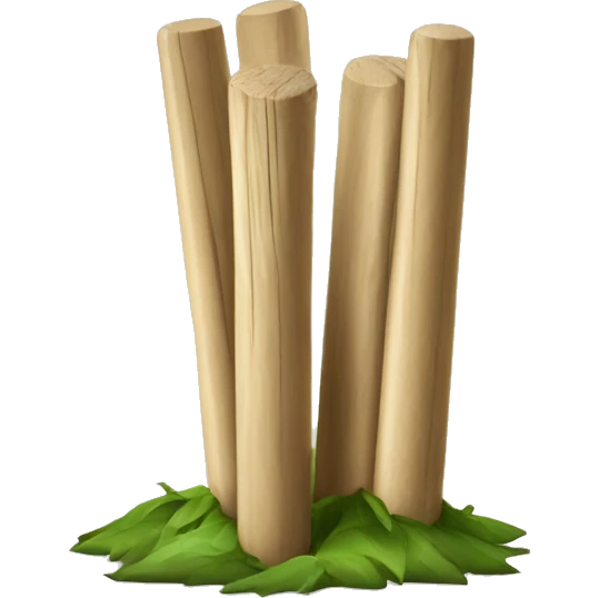 cricket stumps fallin emoji