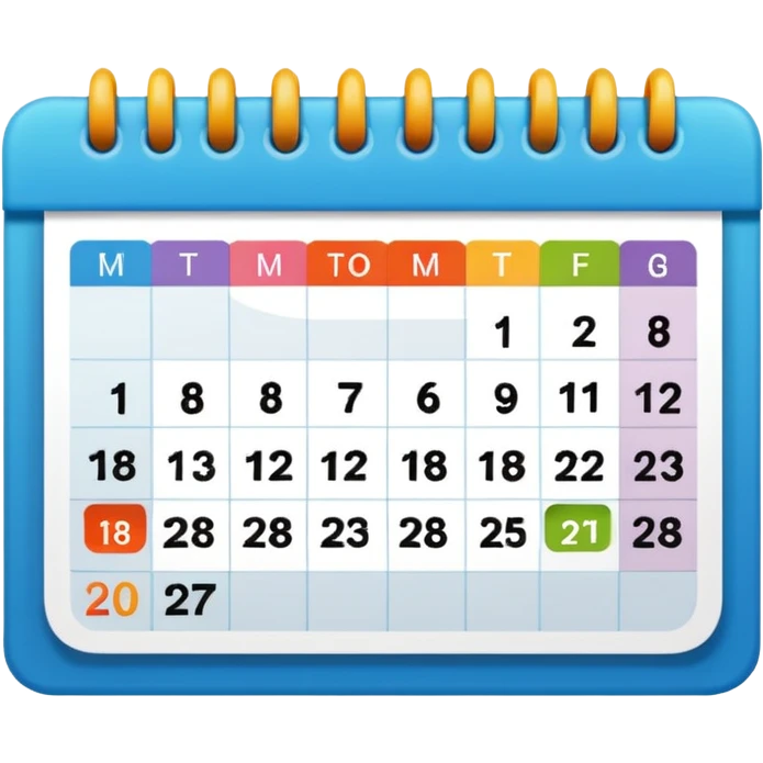 calendar emoji