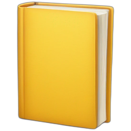 yellow book emoji