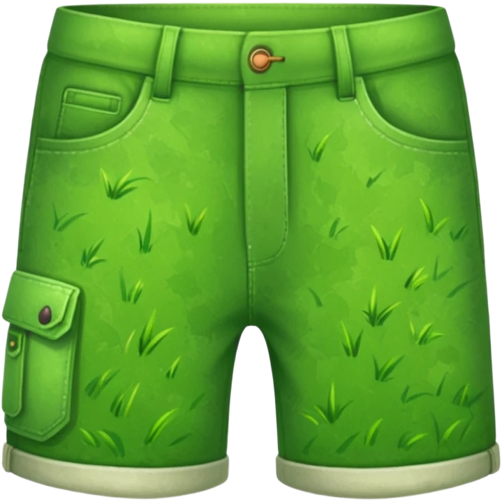Grass-stained shorts emoji