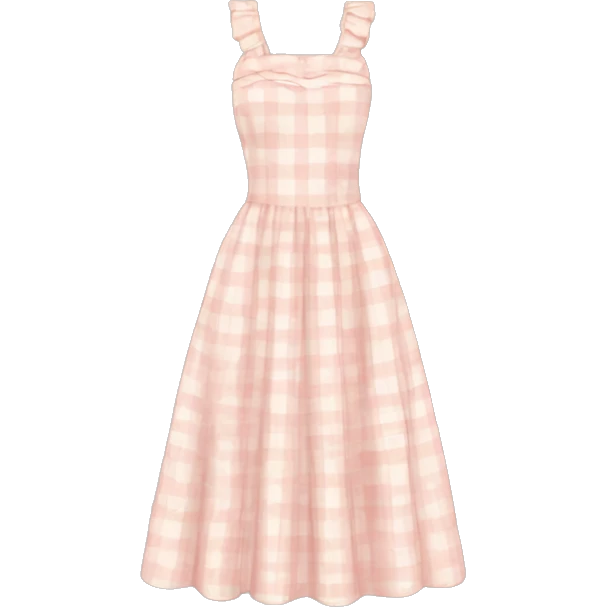 Pretty Cottagecore dress emoji